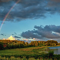 Rainbow at Sunset